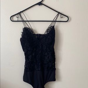 Black bodysuit - misguided